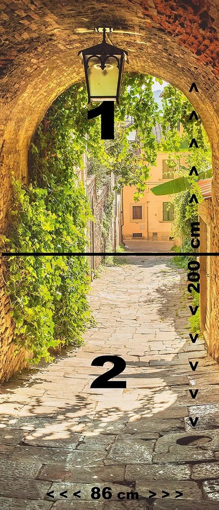 Fototapeta pentru usa SICILIA 86x200 cm