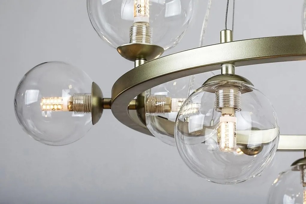 Lustra suspendata cu 11 surse de lumina Aslov