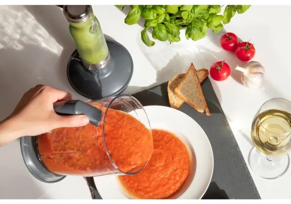 Mixer vertical 4 în 1 1200W/230V oțel inoxidabil/verde Sencor