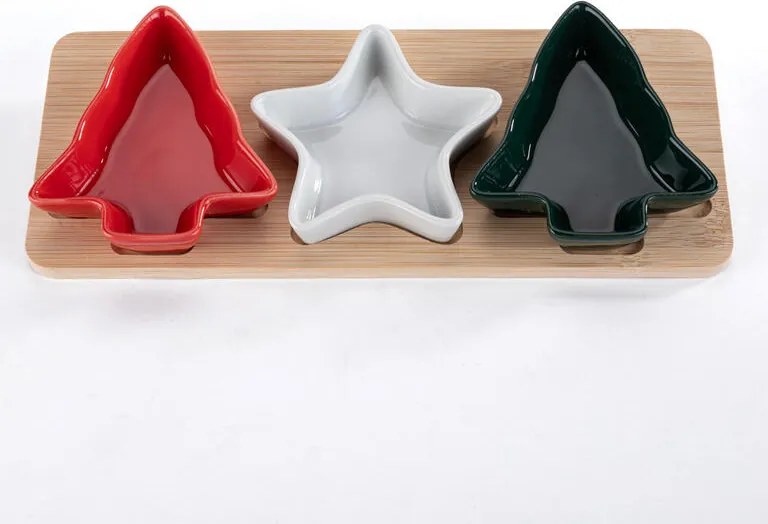 Set de servire CRĂCIUN 4 buc