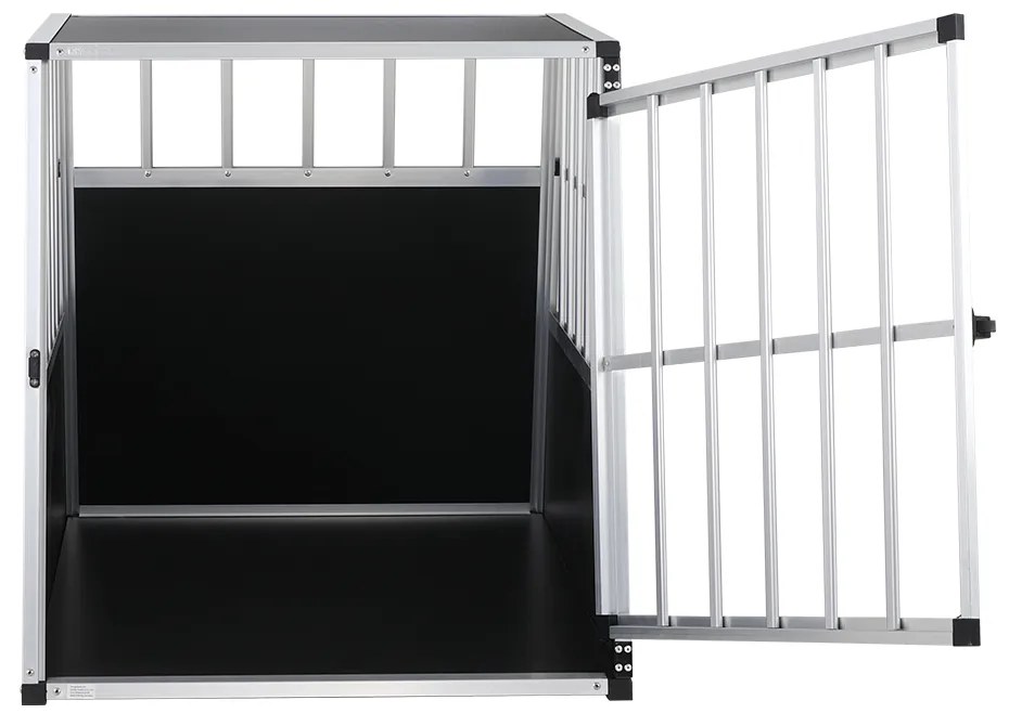 Deuba Alu - lada pentru caini L - 90 x 66 x 72 cm