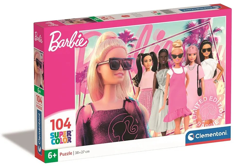 Barbie Sunglasses Puzzle Clementoni cu 104 piese
