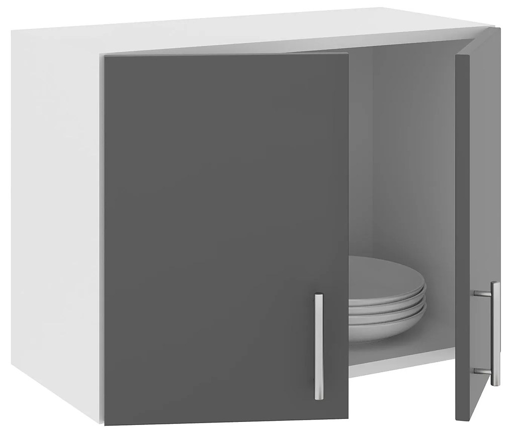 Corp Superior Hota Karo, Antracit/Alb, 60 x 30 x 45 cm