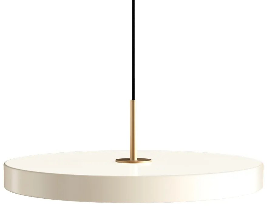 Lustră crem LED cu intensitate reglabilă cu abajur din metal ø 43 cm Asteria Plus Medium – UMAGE