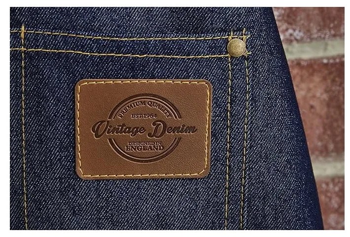 Şorţ pentru bucătărie Cooksmart Oxford Denim