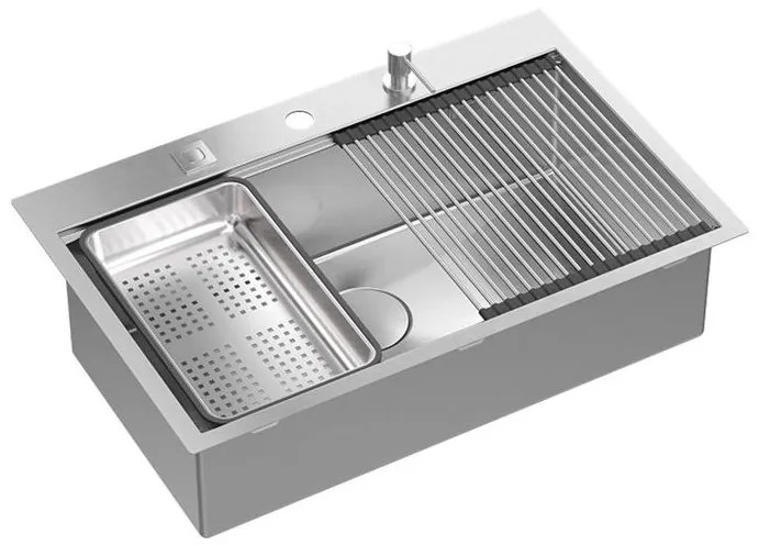 Chiuveta inox BURT 110 WORKSTATION crom periat