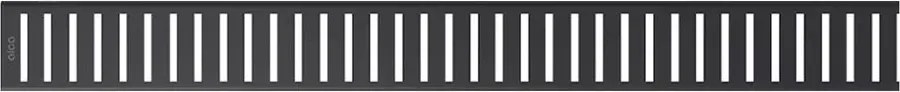 Capac pentru rigola de dus Alca Pure Black 55 cm negru mat
