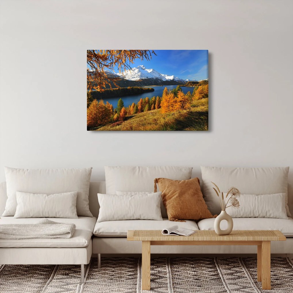 Tablou - Toamna în Alpi (90x60 cm)