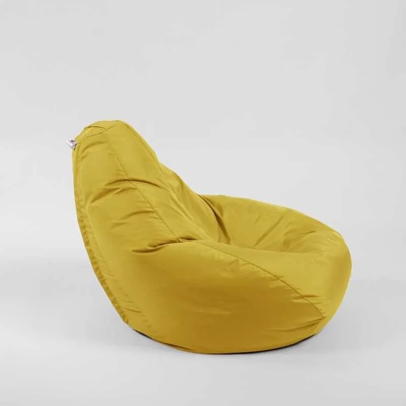 Fotoliu Nirvana Hobbit Pufrelax, Material Impermeabil - Yellow Quince
