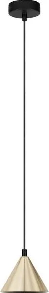Pendul design decorativ CONICO auriu