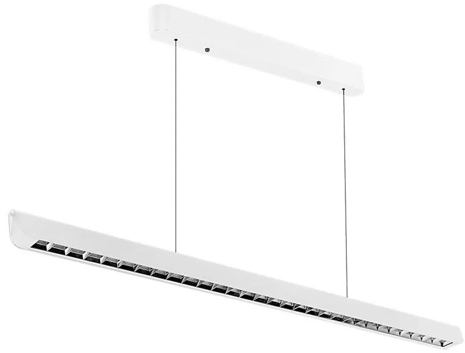 Lustr LED pe cablu 36W 230V, alb, 3000/4000/6400K