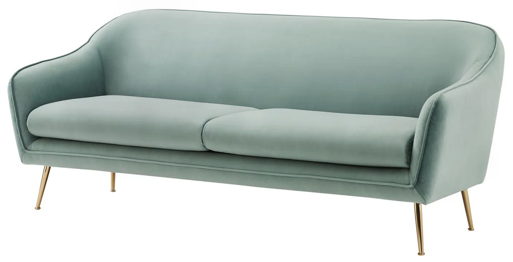 Canapea Prestige 194x83x86 cm Catifea Gri