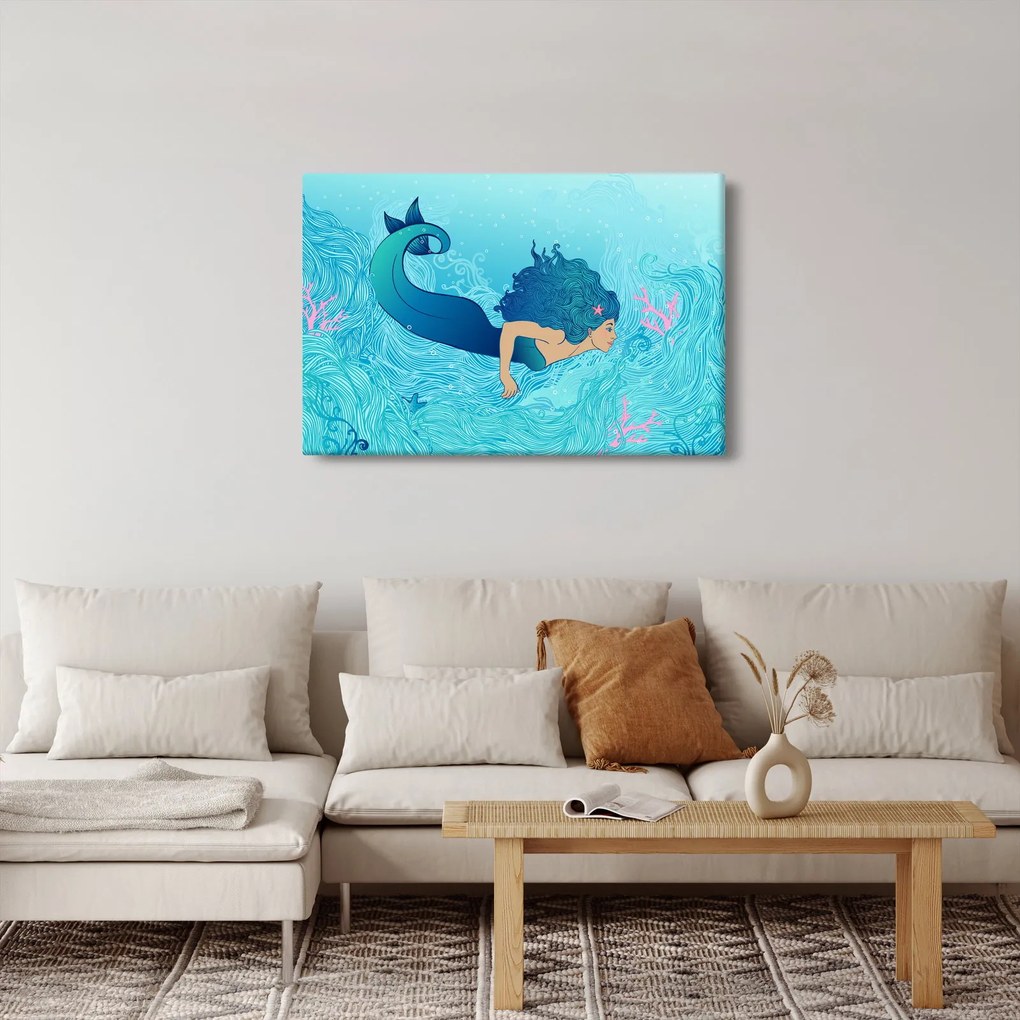 Tablou - Sirena (90x60 cm)