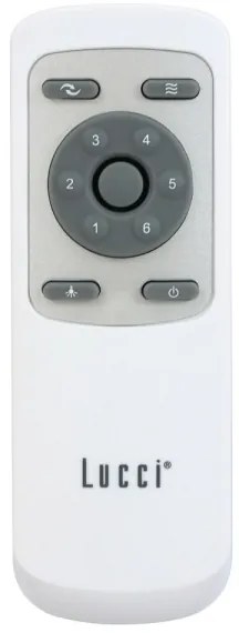 Ventilator LED de tavan Lucci air 213170 NEWPORT negru + telecomandă