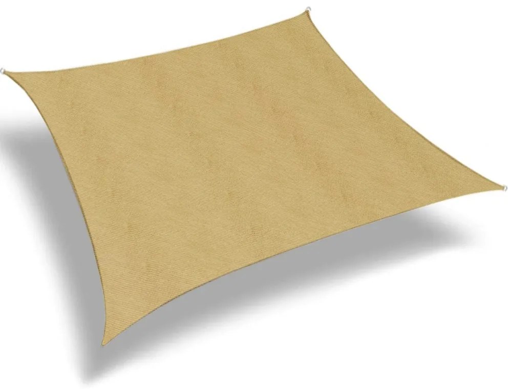 Prelata patrata pentru umbra SHADOW 5 x 5 m, bej