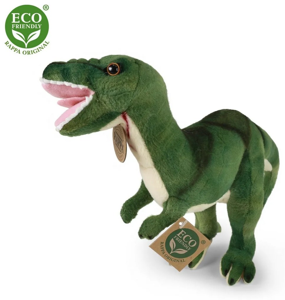 Jucărie pluș Rappa T-Rex, 26 cm ECO-FRIENDLY