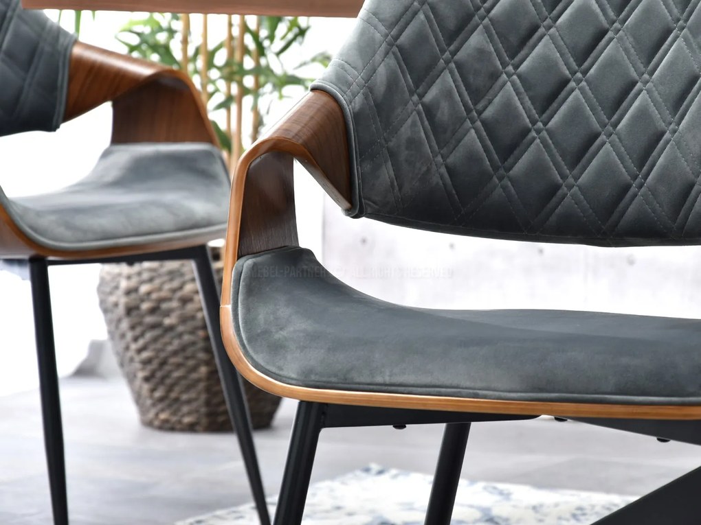 Scaun Rolf K (gri + negru). 1111258