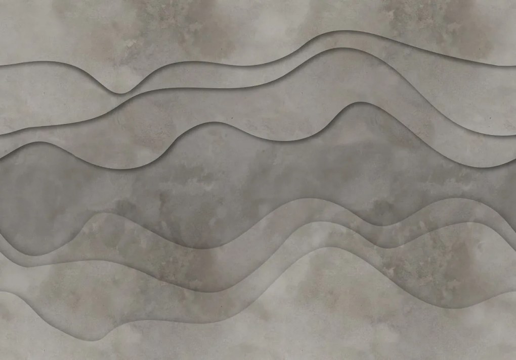 Fototapet, 3D Wave, Sand, Rebel Walls