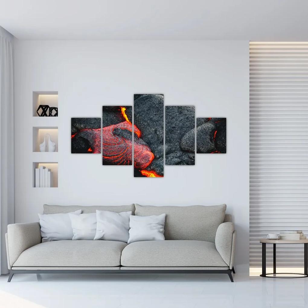 Tablou - Lava (125x70 cm), în 40 de alte dimensiuni noi