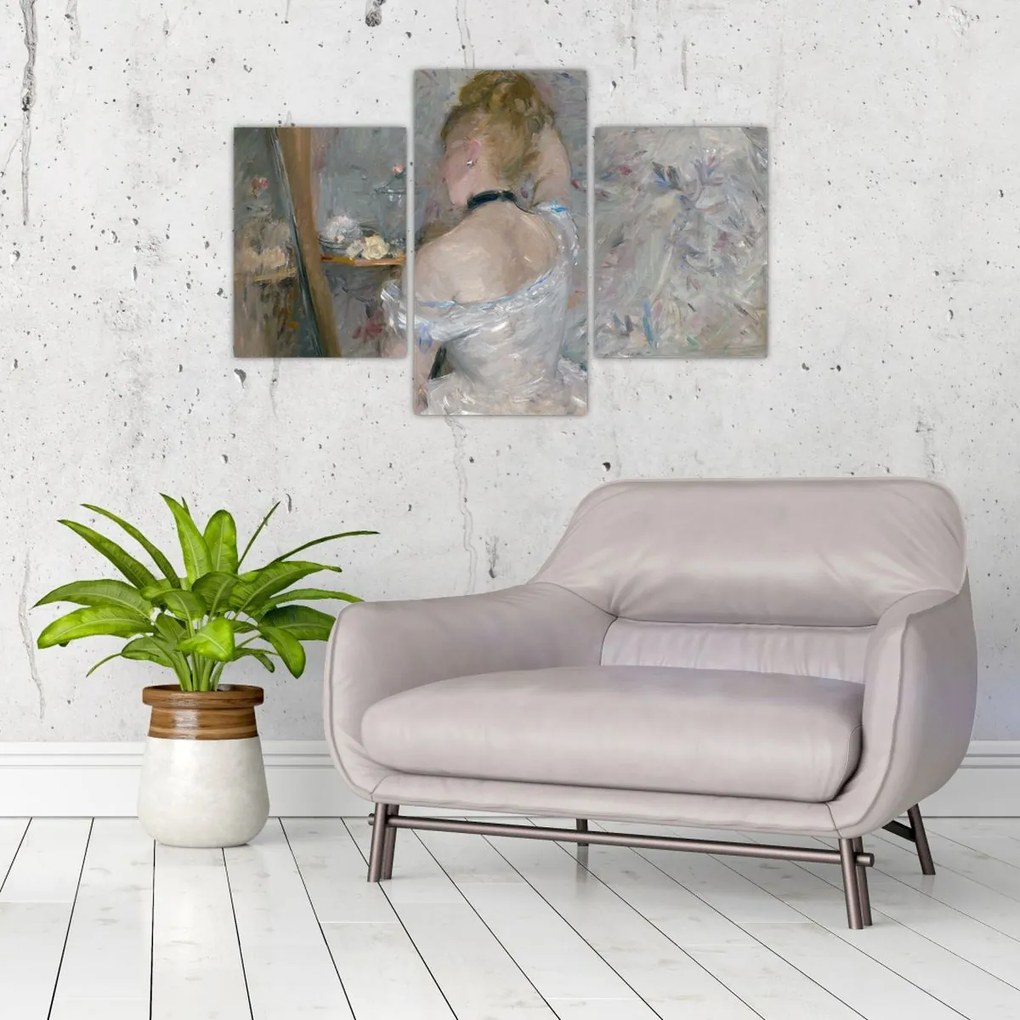 Tablou - Berthe Morisot, Woman at Her Toilette, reproducere (90x60 cm)