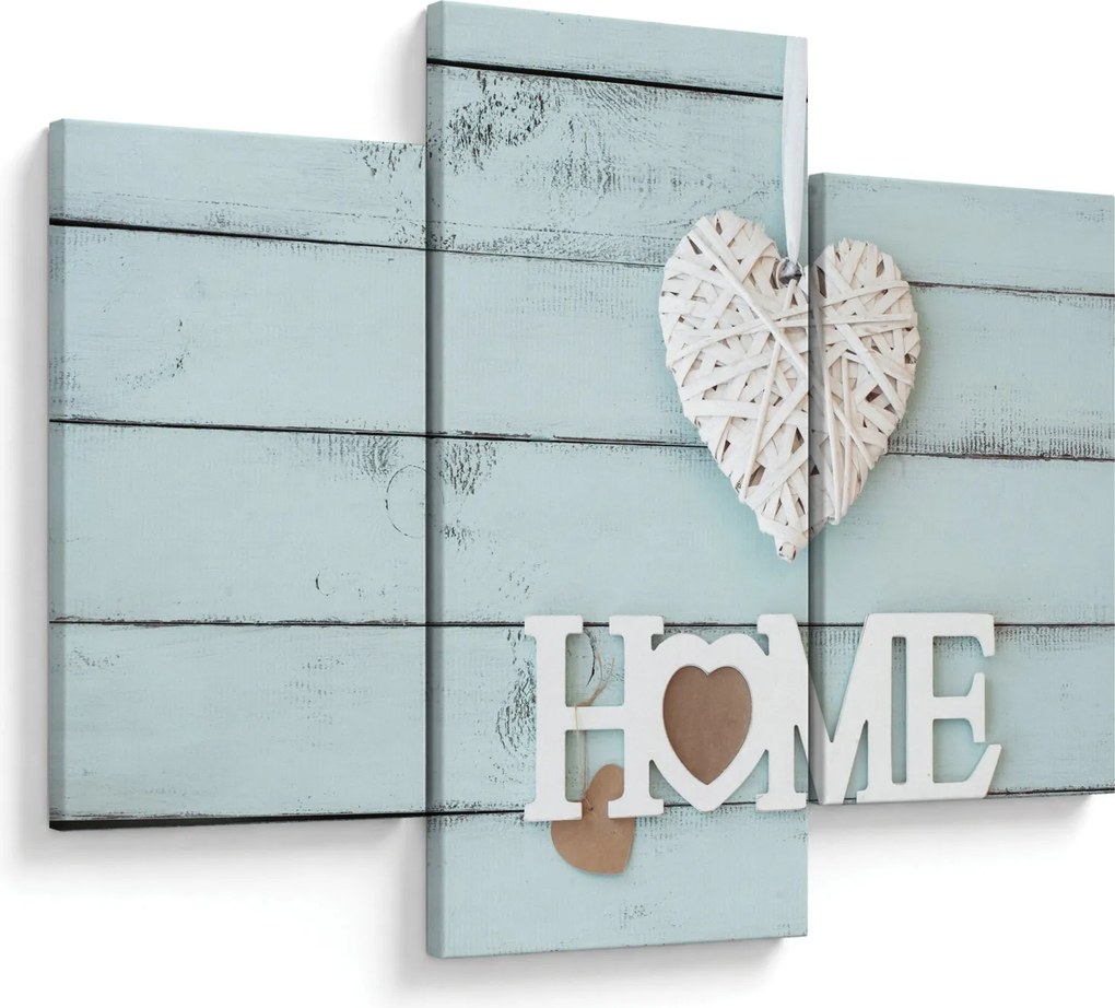 Tablou - I love home (90x60 cm)