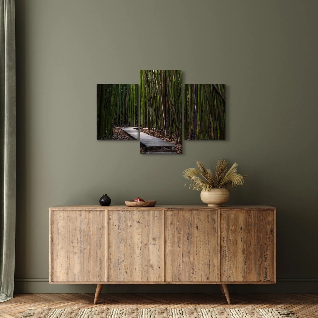 Tablou - Între bambus (90x60 cm)