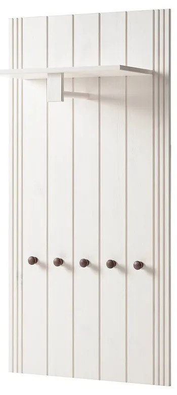 Set pentru hol alb din lemn de pin 60x120x25 cm Anita – Støraa