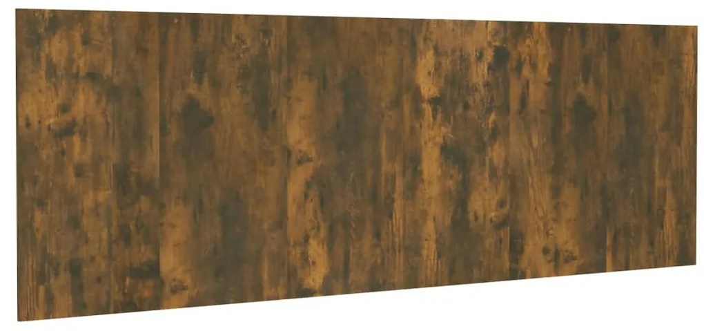 816979 vidaXL Tăblie pat de perete, stejar afumat 240x1,5x80 cm lemn compozit