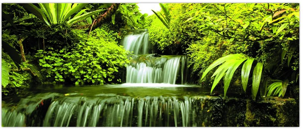 Tablou - Cascade indoneziene (120x50 cm)