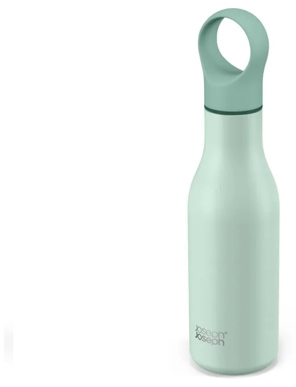 Sticlă verde-mentă de călătorie din oțel inoxidabil 500 ml Loop – Joseph Joseph