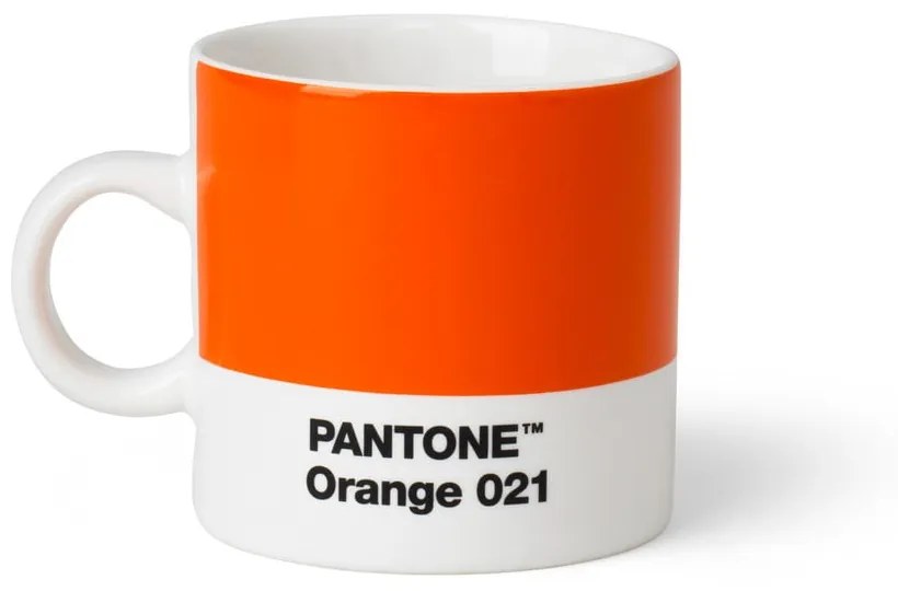 Cană din ceramică 120 ml Espresso Orange 021 – Pantone