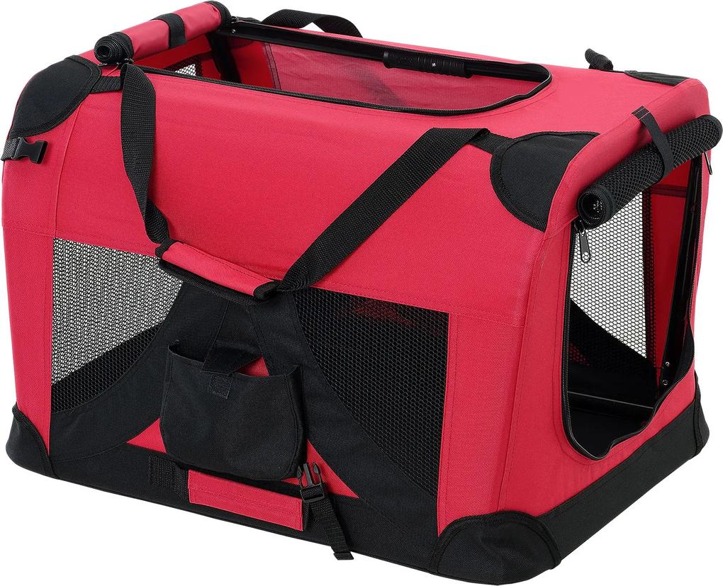 [pro.tec]® Geanta transport patruped - box XL rosu