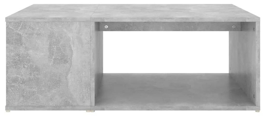 Măsuță de cafea, gri beton,90x67x33 cm, pal