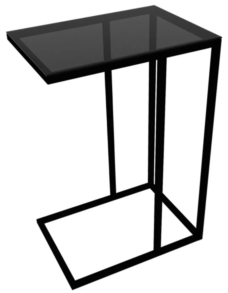 Măsuță Alaska C Smoked Glass