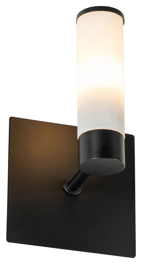 Lampa de perete pentru baie moderna neagra IP44 - Bath