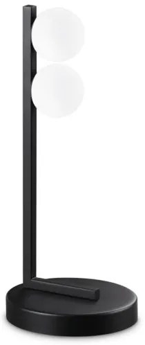 Lampă LED de masă Ideal Lux PING PONG 2xLED/3W/230V CRI 90 negru