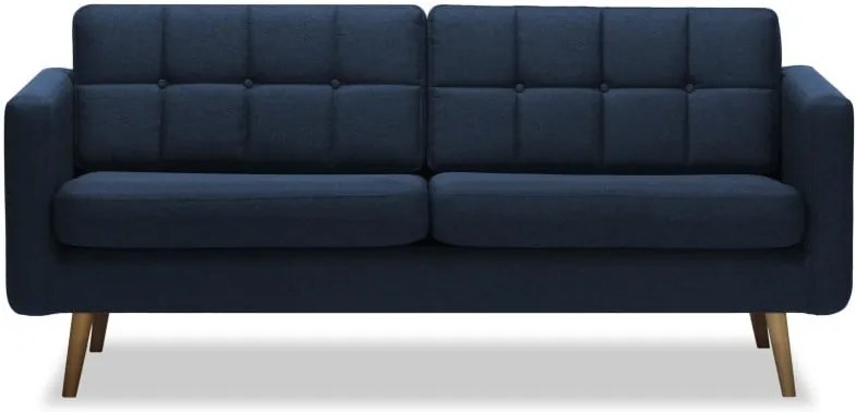 Canapea cu 3 locuri Vivonita Magnus, albastru închis