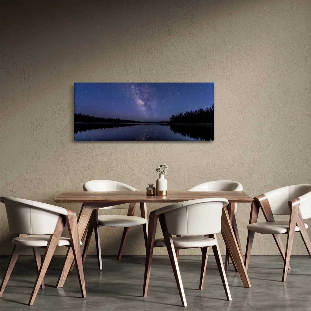 Tablou cu cerul nocturn (120x50 cm)