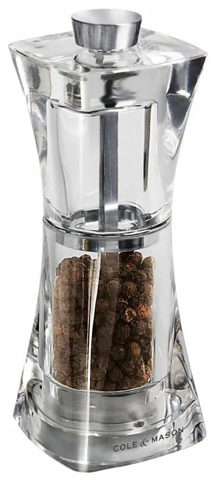 Cole&Mason - Râșniță de piper CRYSTAL 12,5 cm