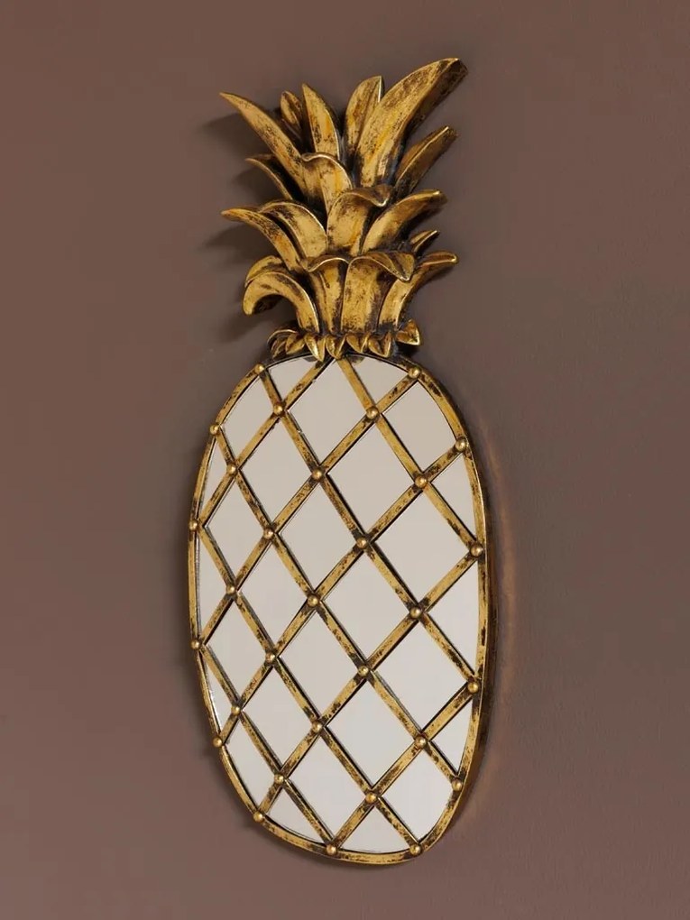 Oglinda de perete, din polirasina, Pineapple
