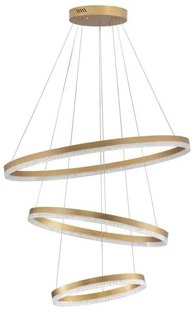 Lustra LED suspendata design elegant ADRIA D-80cm
