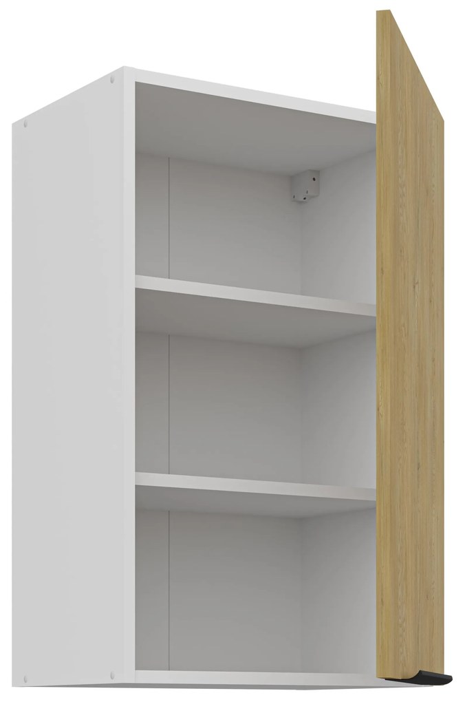 Dulap superior de bucătărie Carminia 45 G-72 1F (stejar cremona + alb). 1128070