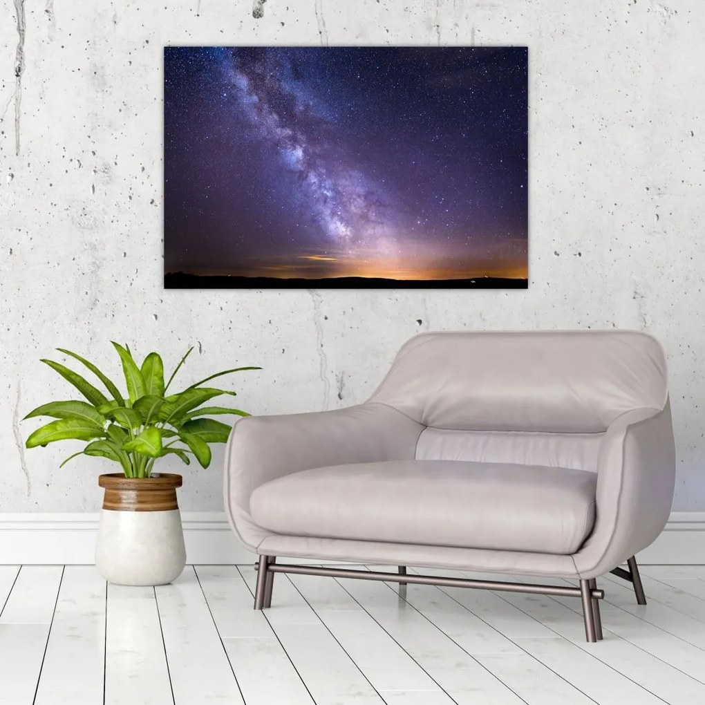 Tablou Cu privire la univers (90x60 cm)