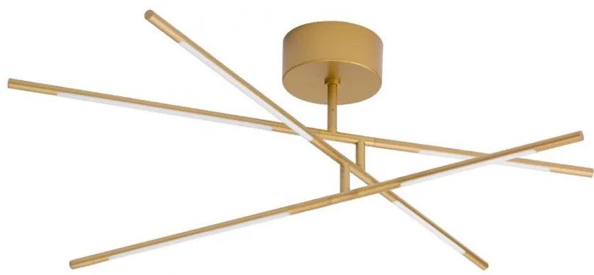 Lustra aplicata LED design modern RACCIO auriu