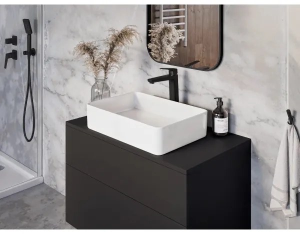 Deante BQL_N20K - Baterie pentru lavoar BLUR, neagră