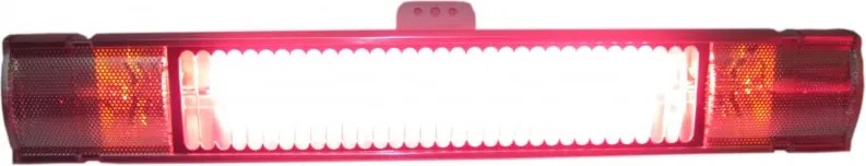 Lampa Incalzire infrarosu halogen Soleado Reglette 2000W - Argintiu - IP65