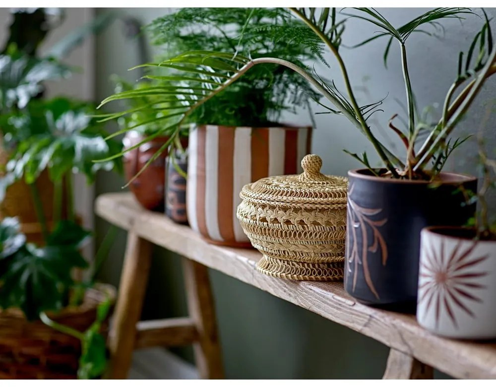 Ghiveci din teracotă Bloomingville Dres, înălțime 16 cm