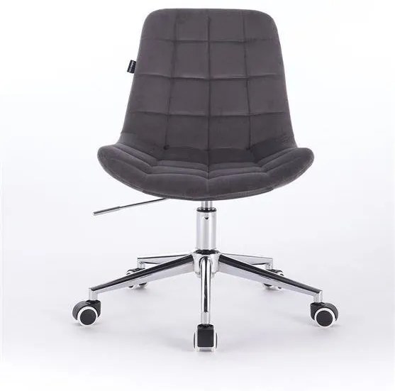 HR590K Scaun Catifea Grafit