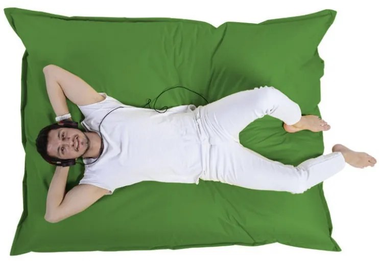 Fotoliu Puf Bean Bag Giant Cushion, 140x180 cm, Verde