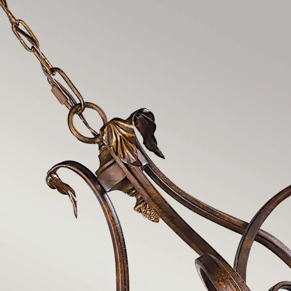 Lustră pe lanț Feiss FE-SONOMAVALLEY3 SONOMA VALLEY 3xE27/60W/230V